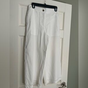 Club Monaco Ivory Pleated Skirt